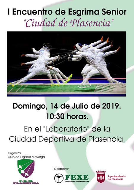 Esgrima Mayorga Plasencia Torneo Senior 2019