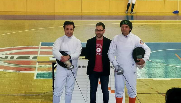 Triunfo de nuestros tiradores en el Campeonato de Extremadura de Esgrima