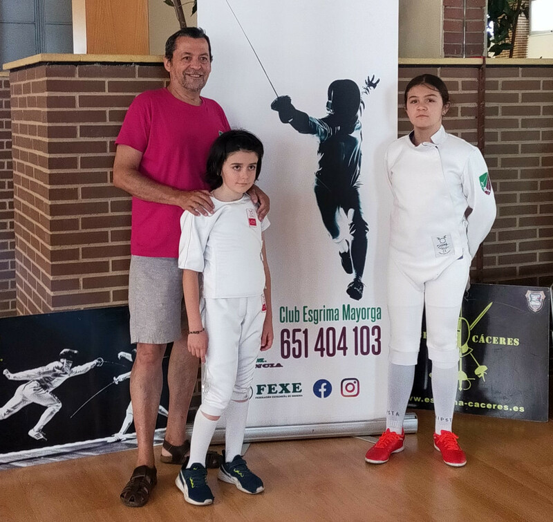 Triunfo de nuestros tiradores infantiles en el Criterium Extremeño de Esgrima